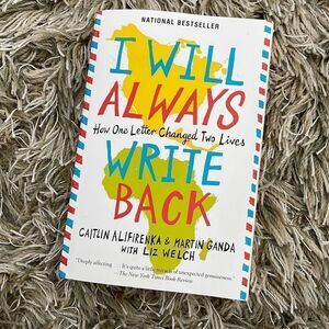 Fiction Book. National Best Seller “I will always‎ write Back”.  Paperback